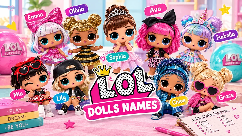 lol dolls names