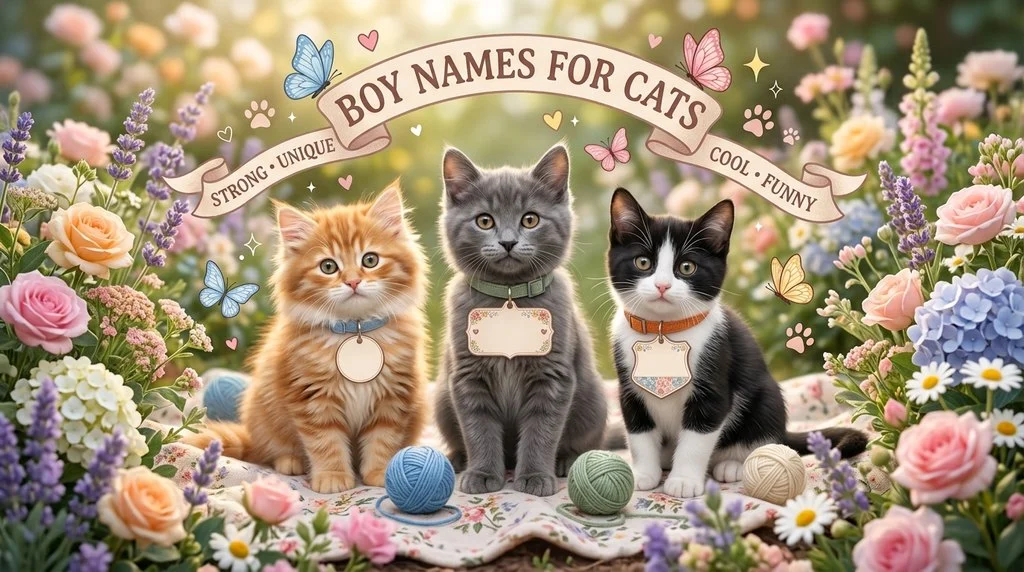 boy names for cats