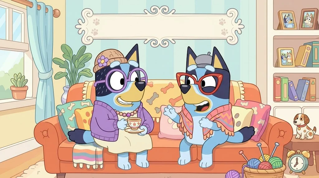 bluey grannies names